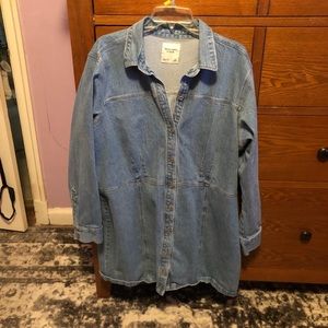 Abercrombie Denim Shirt Dress in XL